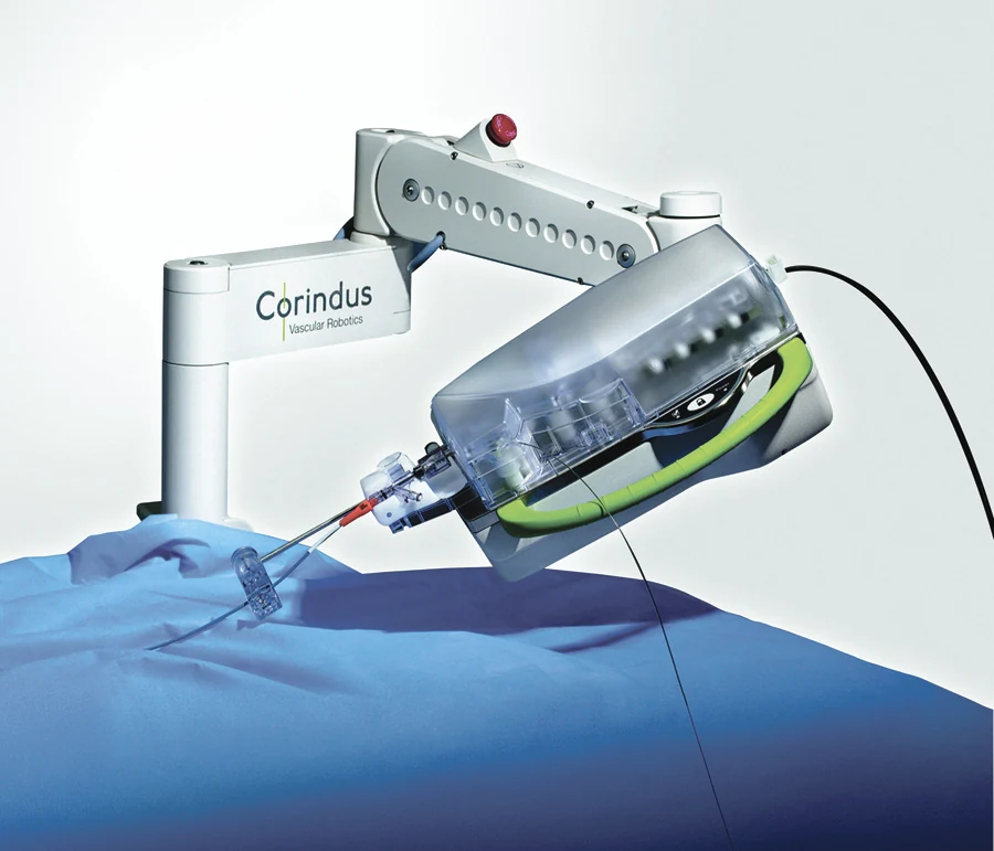 Robotic Angioplasty procedure